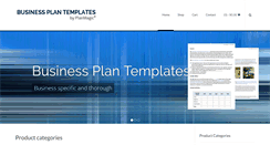 Desktop Screenshot of business-plan-templates.net