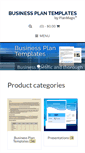 Mobile Screenshot of business-plan-templates.net